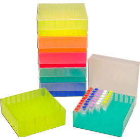 MTC™ Bio Storage Box For 2 ml Tubes 81 Place Assorted 5 Pack R1060