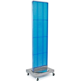 Approved 700253-BLU Pegboard Floor Stand 16