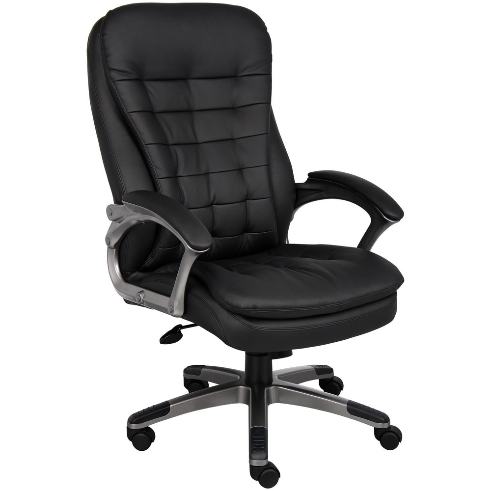 Task Chair:  Vinyl,  Adjustable Height,  Black MPN:B9331