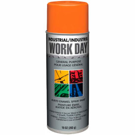 Krylon Industrial Work Day Enamel Paint Orange - A04413007 - Pkg Qty 12 A04413007