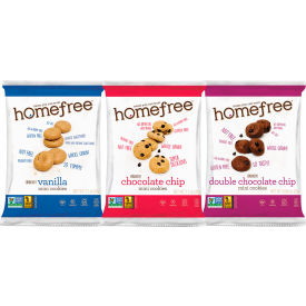 Homefree® Gluten Free Mini Cookies Variety Pack 1.1 oz/0.95 oz/1.1 oz Pack of 210 LGFMMIXED30