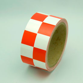 Hazard Marking Tape Red/White Checker 2