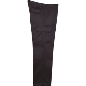 Big Bill 6 Pocket Cargo Pants Heavy-Duty Twill 44W x 34L Black 3239-34-BLK-44