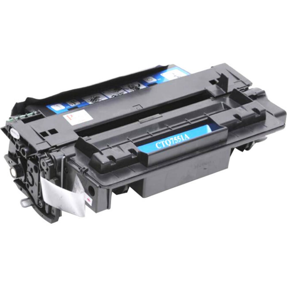 eReplacements Q7551A-ER Remanufactured Black Toner Cartridge Replacement For HP Q7551A (Min Order Qty 2) MPN:Q7551A-ER