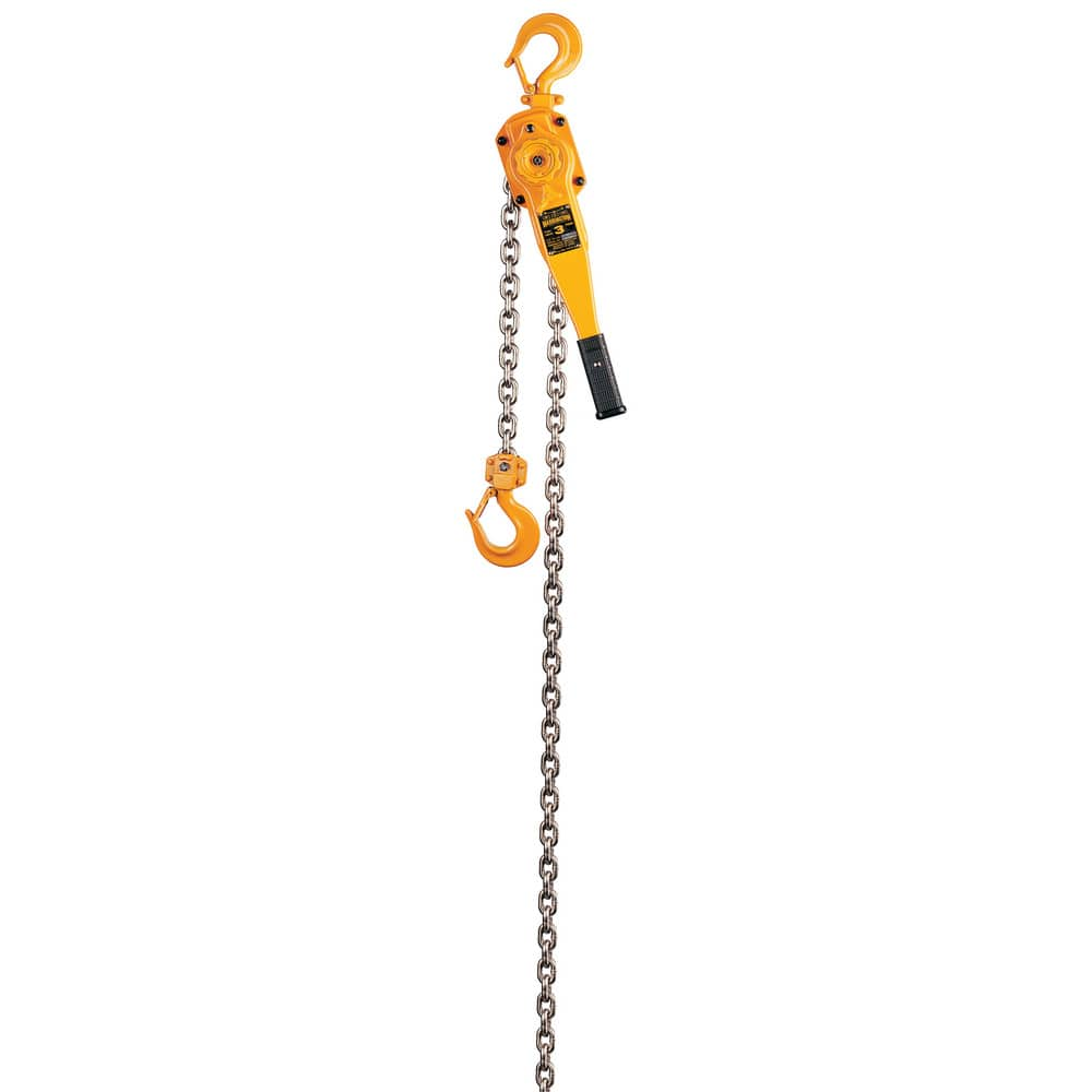 Manual Hoists-Chain, Rope & Strap, Hoist Type: Hand Chain , Lift Mechanism: Chain , Lifting Material: Chain , Work Load Limit: 6000 , Capacity (Lb.): 6000  MPN:L5LB030-15