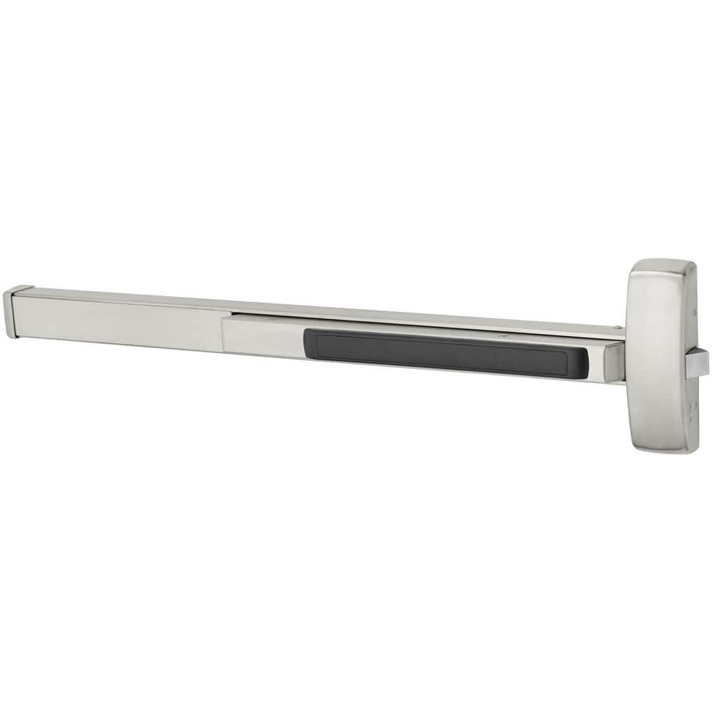 Push Bars, Material: Metal , Locking Type: Exit Device Only , Finish/Coating: Satin Stainless Steel , Maximum Door Width: 3ft , Minimum Door Width: 2.75ft  MPN:5556-8810F 32D