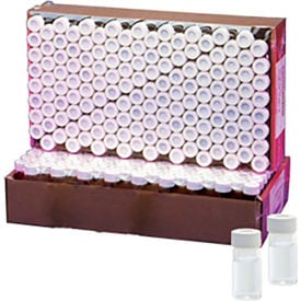 Wheaton® 20ML Vials Clear In Lab File PTFE Lined Case of 72 W224609