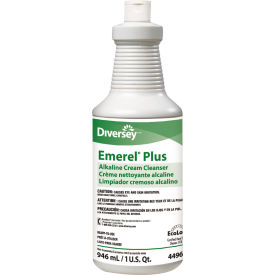 Diversey™ Emerel Plus Cream Cleanser Odorless 32 oz. Squeeze Bottle 12/Case 94496138