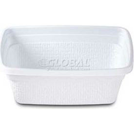 Dinex DXTT20 - Rect. Soup Bowl 8 Oz. 1000/Cs White DXTT20