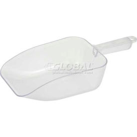 Winco PS-50 Utility Scoop 50 oz Clear Polycarbonate - Pkg Qty 12 PS-50