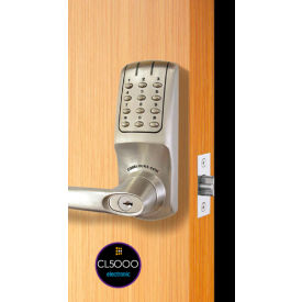 Codelocks ANSI Grade 2 HD Electronic Lockset CL5210IC-BS Interchangeable Core Brushed Steel CL5210IC-BS