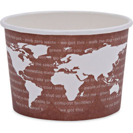 Eco-Products® World Art Compostable Food Container 3-1/16