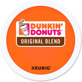 Dunkin® Original Blend Coffee Regular Medium Ground K-Cup Pods 0.37 oz. Cap. Pack of 88 GMT400845