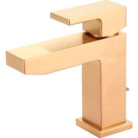 Pioneer Mod 3MO160-BG Single Lever Bathroom Faucet with Pop-Up PVD Brushed Gold 3MO160-BG