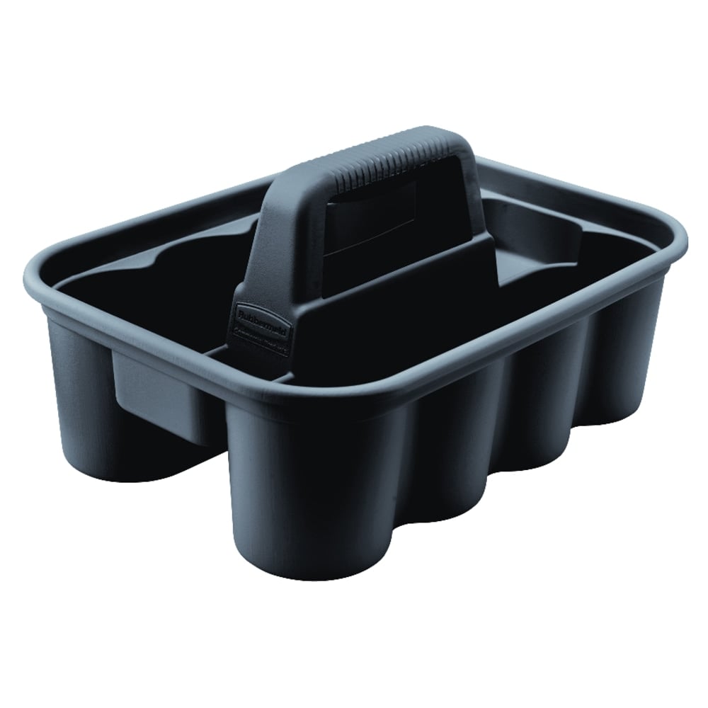 Rubbermaid Commercial Deluxe Carry Caddy, Black (Min Order Qty 3) MPN:315488BLA