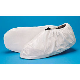 Water Resistant Laminated PP Shoe Cover Non-Skid Sole White L 100/Case SC-NWPI-AQ-LRG-WHITE