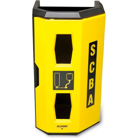 Allegro 4125 High-Viz Heavy Duty Single SCBA Wall Case Yellow 4125*****##*