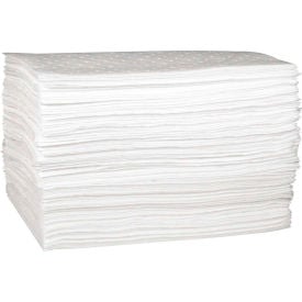 Oil Only Medium Weight Sorbent Pads 19 Gallon Capacity 15