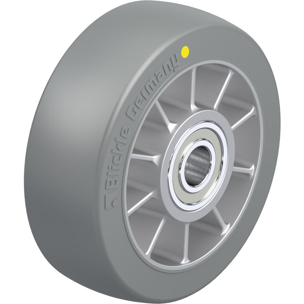 Caster Wheels, Wheel Type: Rigid, Swivel , Wheel Diameter (Inch): 6 , Bearing Type: Ball , Wheel Width (Inch): 2-1/8 , Wheel Core Material: Die-Cast Aluminium  MPN:936587