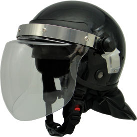 EDI-USA Mini-Bubble Riot Helmet w/ Face Visor One Fits All EDX-MBR09