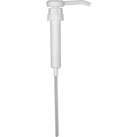 Zep® White Hand Pump for Square Gallon Bottles - 666901 666901