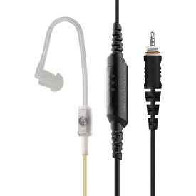 Motorola CLPe Surveillance Earpiece w/Inline PTT & Mic for use w/CLP1010e & CLP1080e Portable Radios PMLN8190