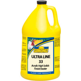 Simoniz® Ultra Line 33 Floor Finish & Sealer Gallon Bottle 4 Bottles - UL0700004 UL0700004