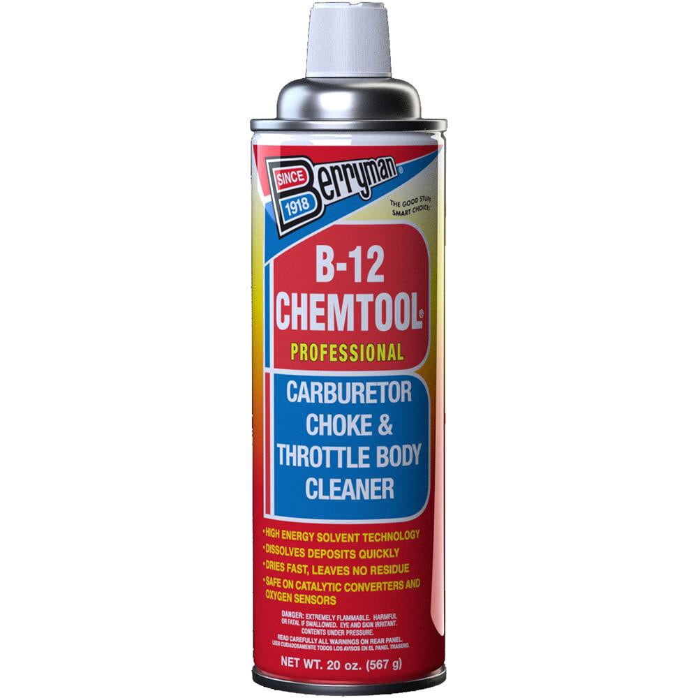 Automotive Cleaners & Degreaser, Product Type: B-12 Chemtool Carburetor Cleaner , Container Type: Aerosol Can , Container Size: 20 oz  MPN:0120