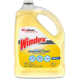 Windex® Multi-Surface Disinfectant Sanitizer Cleaner 1 Gallon Refill Bottle 682265EA