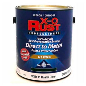 X-O Rust Anti-Rust Enamel Gloss Finish Hunter Green Gallon - 176835 176835