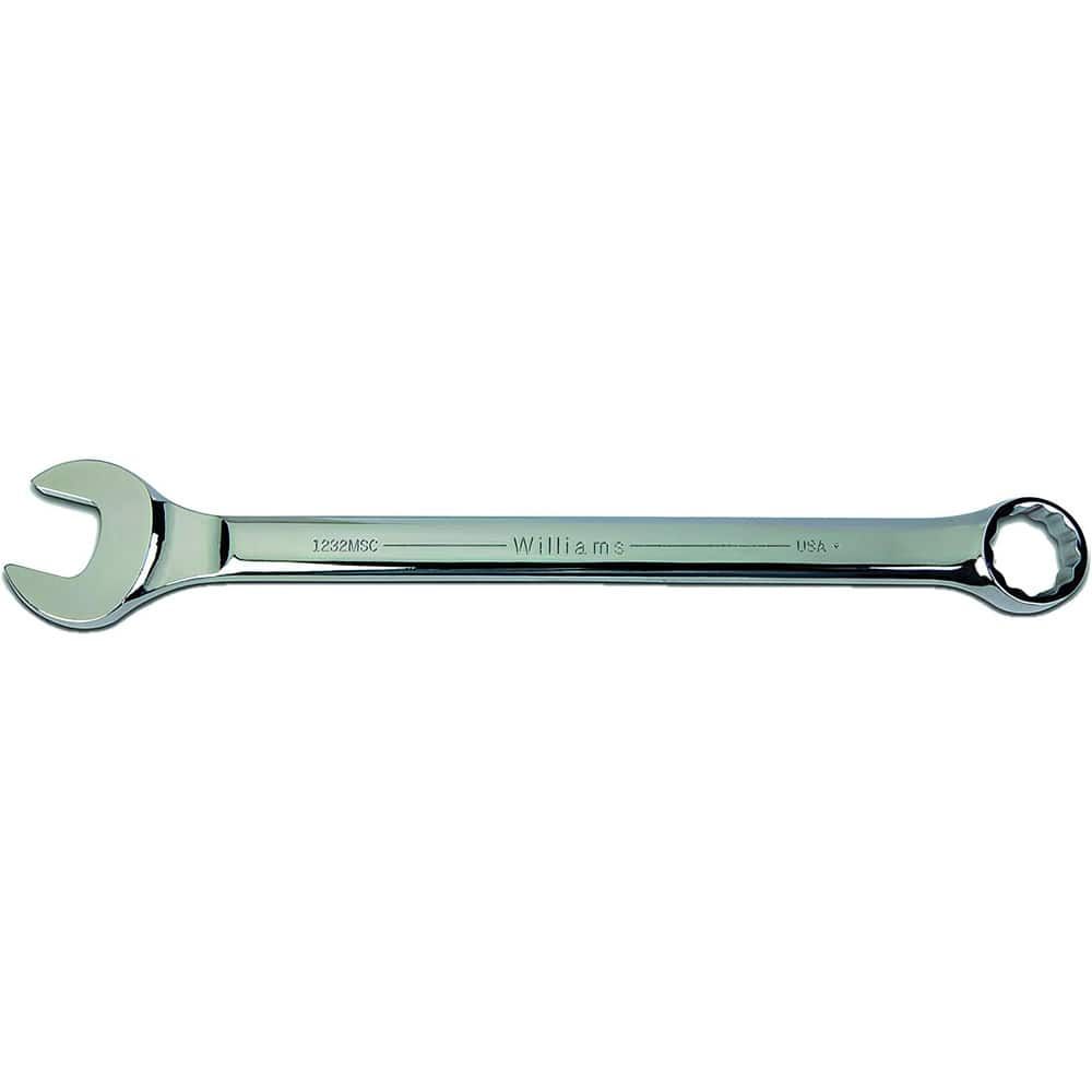 Combination Wrenches, Size (mm): 32 , Type: Combination Wrench , Finish: Polished Chrome , Head Type: Combination , Box End Type: 12-Point  MPN:JHW1232MSC