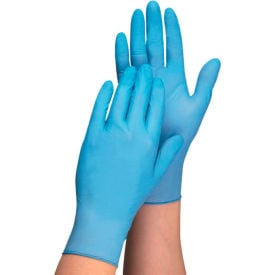 Honeywell Safety Exam Nitrile Disposable Gloves Fentanyl Tested 3.5 Mil Large Blue 100/Box 4580601-L