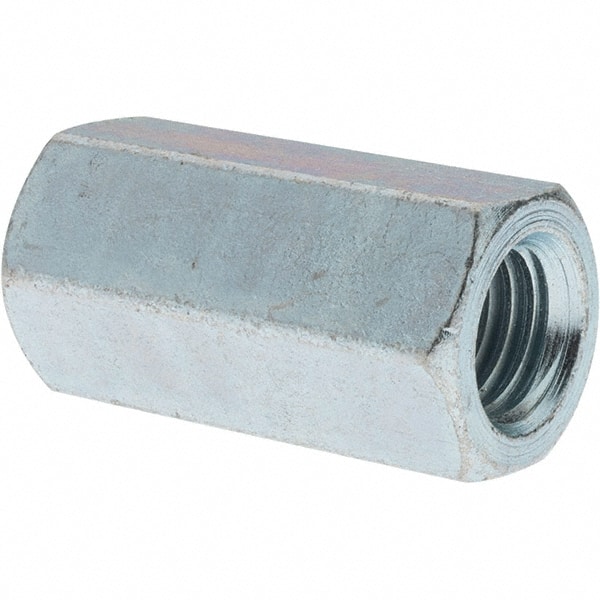 M18x2.50 Metric Coarse, 54mm OAL Steel Standard Coupling Nut MPN:CPLG4018000-005