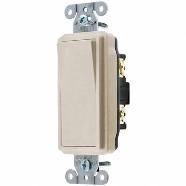 Rocker Switches, Switch Type: Medium Duty , Switch Sequence: Off-On , Contact Form: SPST , Operation Type: Maintained (MA) , Terminal Type: Wire Leads  MPN:DS115LA