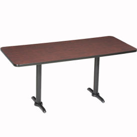 Interion® Counter Height Restaurant Table 72