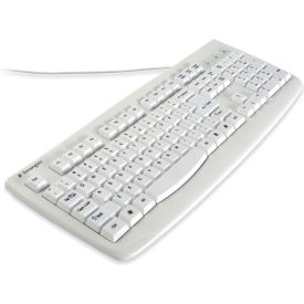 Kensington® 64406 ProFit® USB Washable Keyboard White 64406