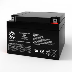 AJC® North Supply 782074 Sealed Lead Acid Replacement Battery 26Ah 12V NB AJC-D26S-A-0-170504