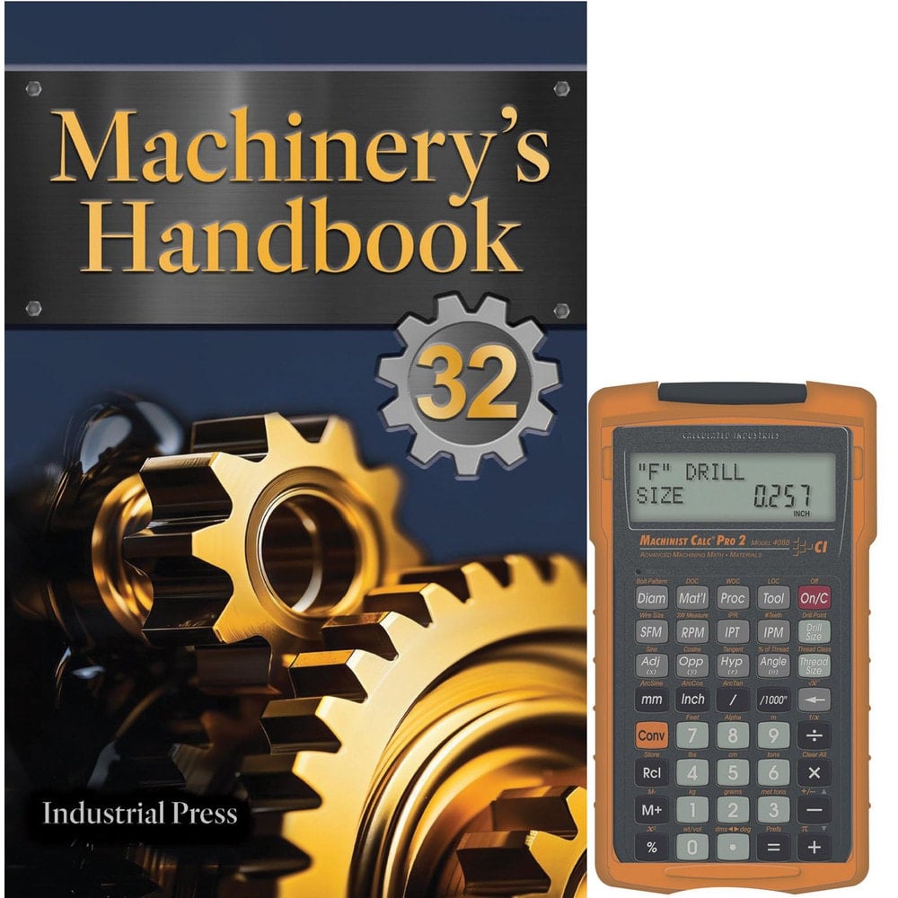 Machinery's Handbook Large Print & Calc Pro 2: 32nd Edition MPN:9780831145323