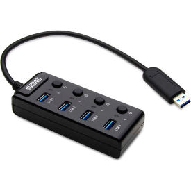 Dyconn HUB4B-P Portable 4-Port USB 3.0 Hub HUB4B-P