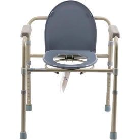 Dynarex Folding Bedside Commode Seat 10372