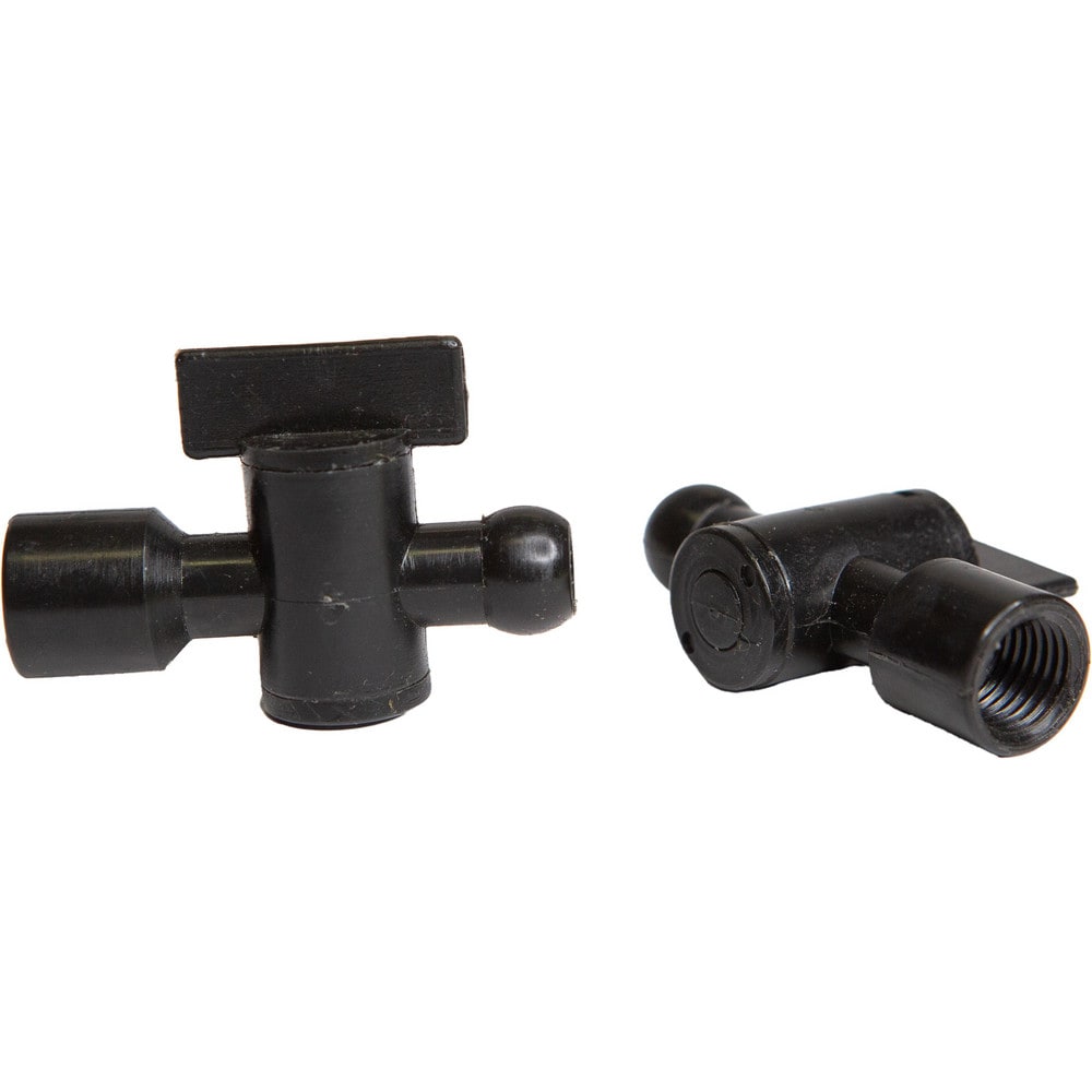 Coolant Hose Valves, Hose Inside Diameter (Inch): 1/4 , System Size: 0.25in , Connection Type: Male Snap-Loc x Female , Body Material: POM  MPN:8525-344