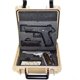 Quick Fire Multifit™ Dual Pistol Case QF340TNL Watertight 10-11/16