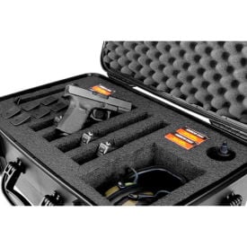 Quick Fire Pistol Case QF920RBKL Watertight 4 Pistol Capacity 20-1/8