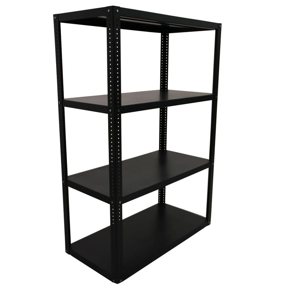 Steel Shelving, Shelf Type: Adjustable, Open , Starter or Add-On: Starter Unit , Adjustment Type: Bolt & Nut , Boltless: No , Shelf Capacity: 1500  MPN:F89009