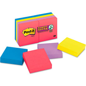 Post-it® Notes Super Sticky Pads in Jewel Pop Colors 6228SSAU 2