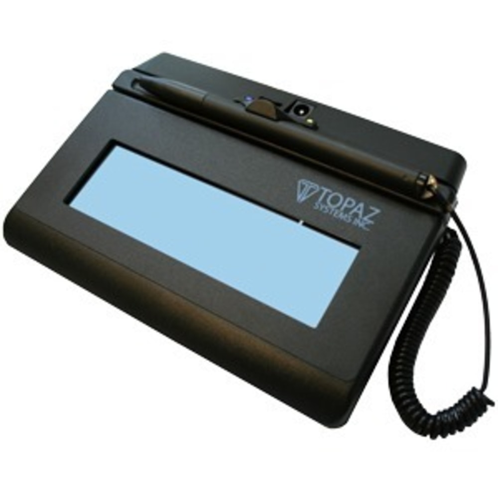 Topaz SigLite T-LBK460-BT2-R Signature Pad - LCD - 4.40in x 1.40in Active Area LCD MPN:T-LBK460-BT2-R
