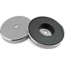 Master Magnetics Ceramic Round Base Magnet RB100CBX - 200 Lbs. Pull - Pkg Qty 12 RB100CBX