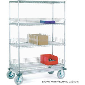 Nexel® 4 Shelf Truck Chrome 60