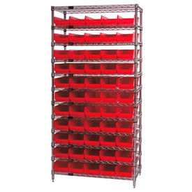 GoVets™ Chrome Wire Shelving with 55 4