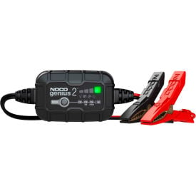 NOCO 2A Battery Charger Battery Maintainer and Battery Desulfator - GENIUS2 GENIUS2